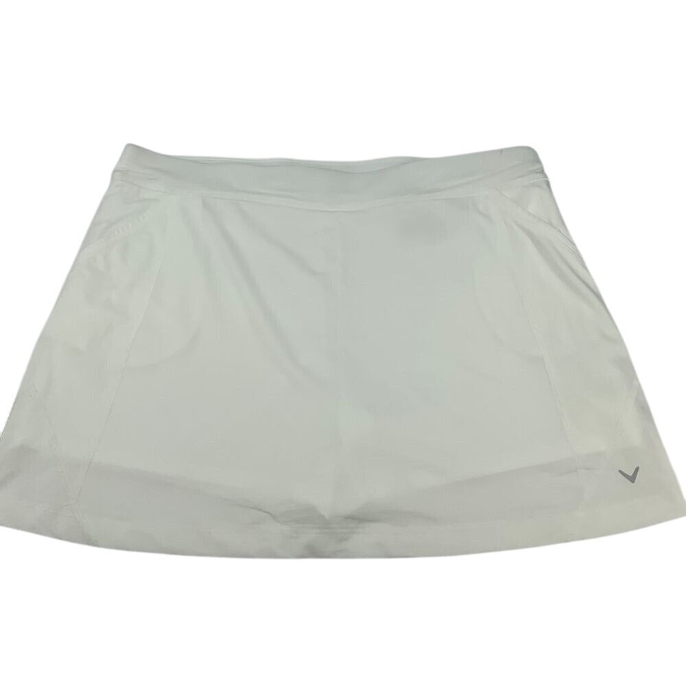 Callaway Golf Skort Women's White Athletic‎ Performance Pockets Size XL #1143